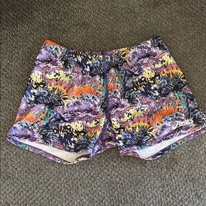 Asics Women's Colorful Graphic Athletic Shorts